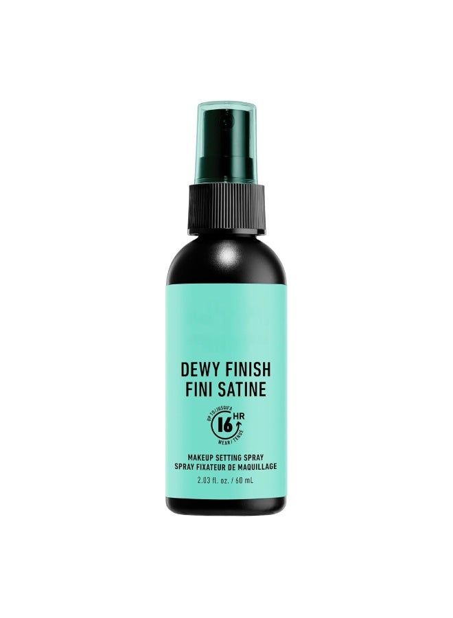 Huitich Dewy Finish Setting Spray 60mL Green Bottle - Image 1